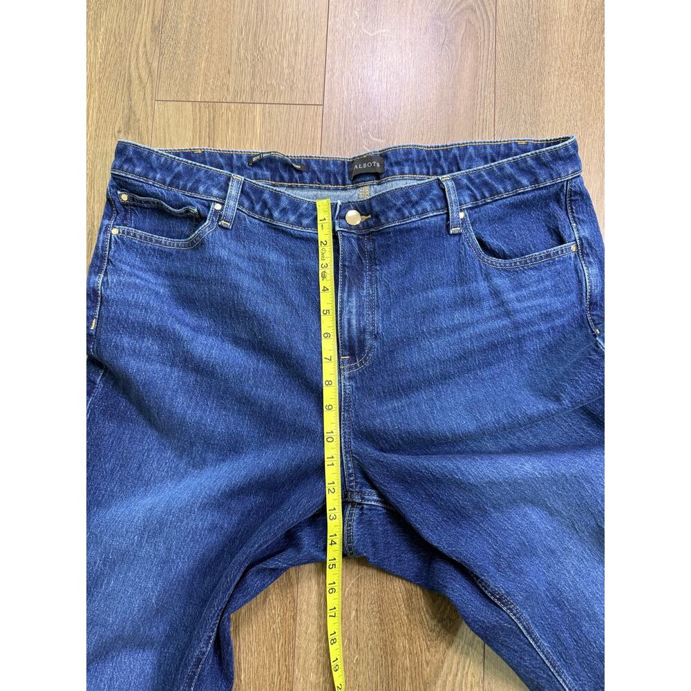 Talbots Slim Straight Ankle Jeans Bettina Wash Size 20W - Picture 11 of 12